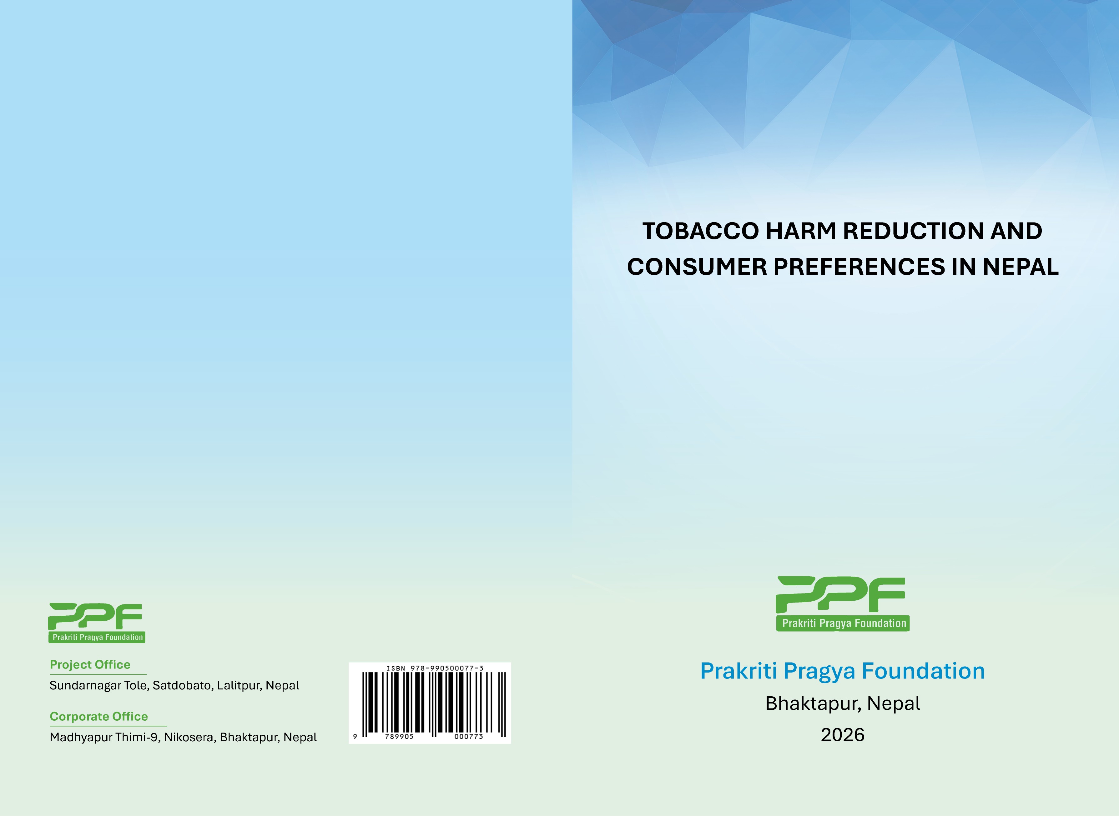 TOBACCO HARM REDUCTION AND CONSUMER PREFERENCES IN NEPAL